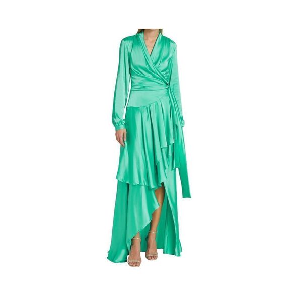 PatBO Dresses & Skirts - PatBO High-Low Wrap Dress size 8 NWT
